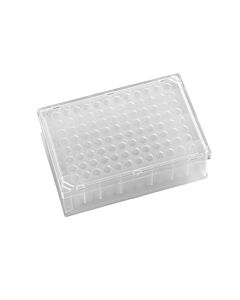 JG Finneran Porvair Growth Plate, 96 1ml Round Well, Polypropylene With Lid, Sterile, Inner Pack 5: Libbed; Sterile