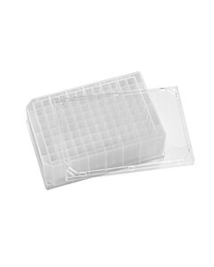 JG Finneran Porvair Growth Plate, 96 2ml Square Well, Polypropylene With Lid, Sterile, Inner Pack 5: Libbed; Sterile