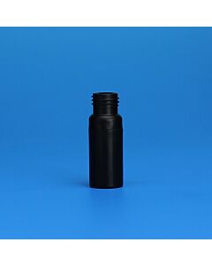 JG Finneran 100 Microliters To 300 Microliters Black Polypropylene R.A.mlimited Volume Vial, 12x32mm, 9mm Thread 10-Pk(100)Qty 1000