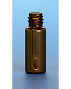 JG Finneran 100 Microliters Amber Interlocked? Vial/Insert, 12x32mm, 8-425mm Thread Qty (100)