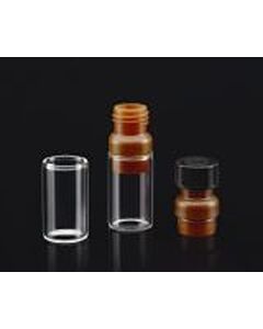 JG Finneran 9mm Thread Amber Polyethylene Vista Vial? Top 10-Pk(100) Qty (1000)