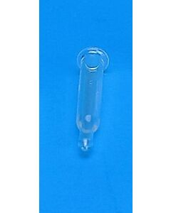 JG Finneran 100 Microliters Glass Conical limited Volume Insert, Precision-Formed Mandrul Interior, W/Plastic Ulange Qty (100)