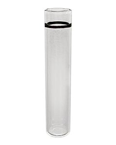 JG Finneran Silanized - 350ul Glass Flat Bottom Insert With Id Ring 10-Pk(100) Qty (1000)