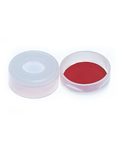 JG Finneran 13mm Clear Snap Cap, Ptfe/Silicone With Starburst-lined 10-Pk(100) Qty (1000)