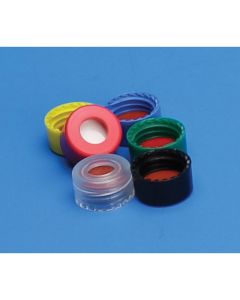 JG Finneran 9mm R.A.M.Ribbed Cap, Green, Ptfe/Silicone-lined 10-Pk(100) Qty (1000)
