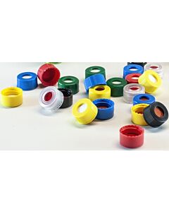 JG Finneran 9mm R.A.M.Ribbed Cap, Red, Ptfe/Silicone-lined 10-Pk(100) Qty (1000)