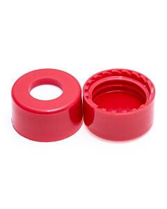 JG Finneran 9mm R.A.M.Smooth Cap, Red, Ptfe/Silicone-lined 10-Pk(100) Qty (1000)