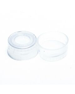 JG Finneran 11mm Clear Poly Crimp? Seal, 10ml Ptfe-lined [Patented] 10-Pk(100) Qty (1000)