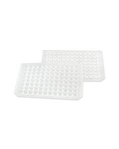 JG Finneran Porvair 96 Round (8mm Diameter Plug) Clear Sealing Mat With Spray Coated Ptfepremium Silicone To Fit 219020