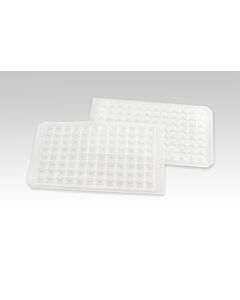JG Finneran Porvair 96 Square Well Pre-Slit Ultra Low Bleed Clear Sealing Mat With Spray Coated Ptfepremium Silicone To Fit 219006, 219008, 219009 & 219030