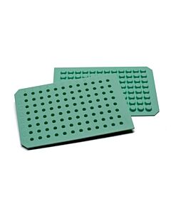 JG Finneran Porvair Round Well - Molded Green Silicone Mat To Fit 219037