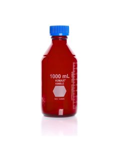 DWK KIMBLE® RAY-SORB® GL 45 Media Bottle, 1000 mL