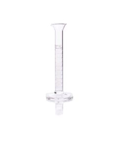 DWK KIMBLE® KIMAX® Educational Graduated Cylinder, Class A, White Scale, with Glass Base, 10 mL