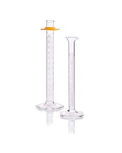 DWK KIMBLE® KIMAX® Graduated Cylinder, Class A, TD, with Reveerse Graduations and Bumper, 10mL