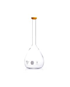 DWK KIMBLE® KIMAX® Serialized and Certified Volumetric Flask, Class A, with Snap Cap, 1000 mL