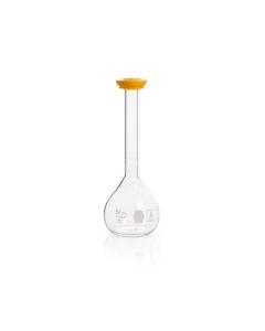 DWK KIMBLE® KIMAX® Serialized and Certified Volumetric Flask, Class A, with Snap Cap, 50 mL