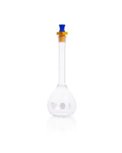 DWK KIMBLE® KIMAX® Volumetric Flask, Polyethylene Stopper, 200 mL