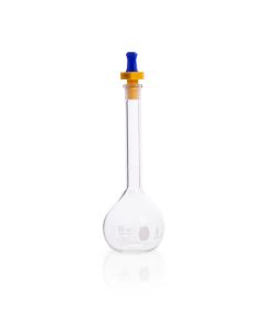 DWK KIMBLE® KIMAX® Volumetric Flask, Polyethylene Stopper, 50 mL