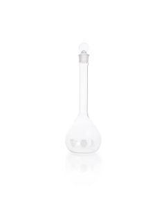 DWK KIMBLE® KIMAX® Volumetric Flask, Class B, with Pennyhead Glass Stopper, 200 mL