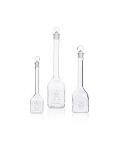 DWK KIMBLE® KIMAX® Volumetric Flask, Class A, Square, 500 mL, To Contain and To Deliver