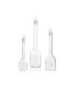 DWK KIMBLE® KIMAX® Volumetric Flask, Class A, Square, 900 mL, To Contain and To Deliver