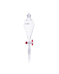 DWK KIMBLE® KIMAX® Squibb Separatory Funnel With Standard Taper Joint, 500 mL