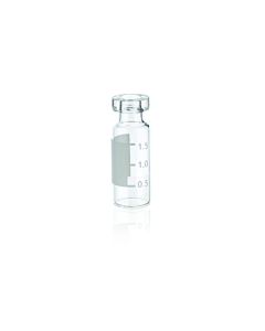 DWK KIMBLE® Autosampler Vials, Clear, Large Opening, Crimp Top, 2mL, With Marking Spot