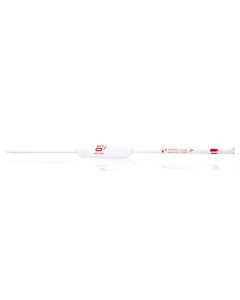 DWK Kimble Chase Pipet, Volume, Red, Cl A, Batch Code, 50ml K