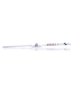 DWK KIMBLE® KIMAX® Volumetric Pipet, Class A, TD, Serialized and Certified, 15 mL