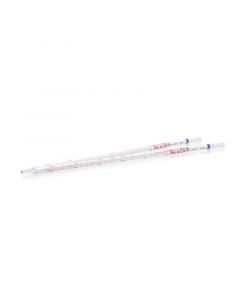 DWK KIMBLE® KIMAX® Reverse Graduated Pipet, Class A, TD, Batch Serialized and Certified, 1mL