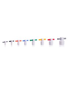DWK KIMBLE® Color Coded PTFE Stopper, Size 8