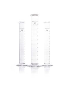 DWK KIMBLE® ValueWare® Graduated Cylinder, Class B, TC, with White Scale, 250 mL