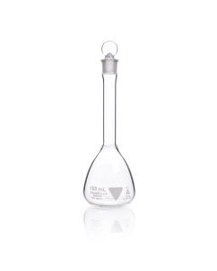 DWK KIMBLE® ValueWare® Volumetric Flasks, Glass Stopper, 100 mL