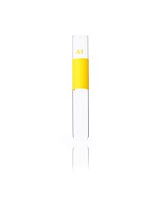 DWK KIMBLE® MARK-M® A1 Yellow Color-Coded Tubes, 10x 75 mm, 3 mL