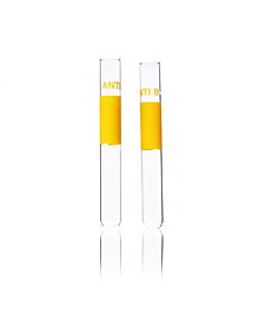 DWK KIMBLE® MARK-M® ANTI B Yellow Color-Coded Tubes, 12 x 75 mm, 5 mL