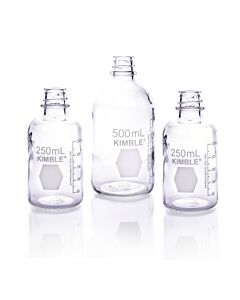 DWK KIMBLE® Storage/Media Bottles Only, With Graduations, 1000 mL