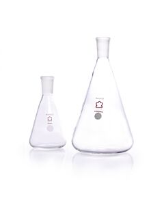 DWK KIMBLE® KONTES® Jointed Narrow Mouth Erlenmeyer Flask, 24/40, 500 mL
