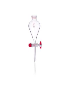 DWK KIMBLE® KONTES® Squibb Separatory Funnels Glass Stopper, 60 mL, Case of 1