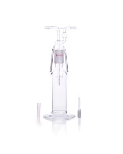 DWK KIMBLE® Tall Form Gas Washing Bottle, 250 mL, extra coarse (170-220 µm)