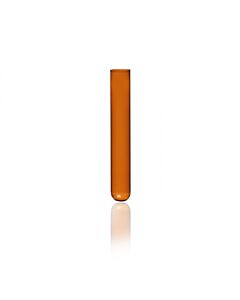 DWK KIMBLE® Amber Plain Disposable Borosilicate Glass Tube, 10 x 75 mm, 4 mL