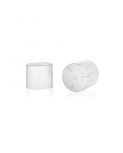 DWK KIMBLE® KIM-KAP™ Polypropylene Cap, Natural, Fits 13 mm Tube OD