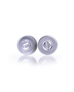 DWK KIMBLE® Tear-Out Unlined Aluminum Seals, 13 mm, Silver