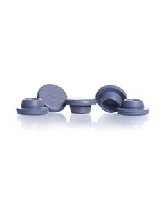 DWK KIMBLE® Gray Butyl Rubber Stoppers, 13 mm