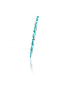 DWK KIMBLE® Microscale Threaded Standard 14/10 Replacement Syringe, 1 mL
