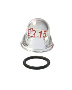 DWK KIMBLE® O-Ring Glass Connector Cap, For Use With 216040 HI-VAC® Manifold