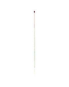 DWK KIMBLE® 76mm Non-Mercury Partial Immersion Thermometer, with White Back, Range -10 to 250 °C