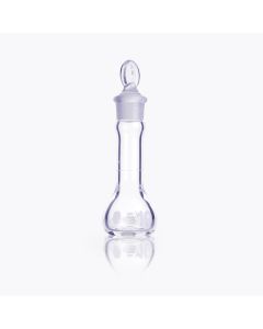 DWK KIMBLE® KIMAX® Volumetric Flask, Class A, Heavy Duty, Wide-Mouth, Glass Stopper, 10 mL