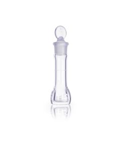 DWK KIMBLE® KIMAX® Volumetric Flask, Class A, Heavy Duty, Wide-Mouth, Glass Stopper, 5 mL