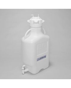 Labstrong Water Storage Carboy, 20L Vol, HDPE, 14in, 25in, 9inL