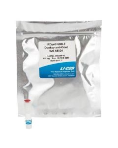 LI-COR IRDye 680LT Donkey anti-Goat IgG (H + L), Highly Cross-Adsorbed, 0.1 mg
